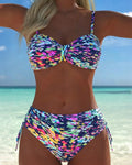 Marina · Bikini con estampado vibrante