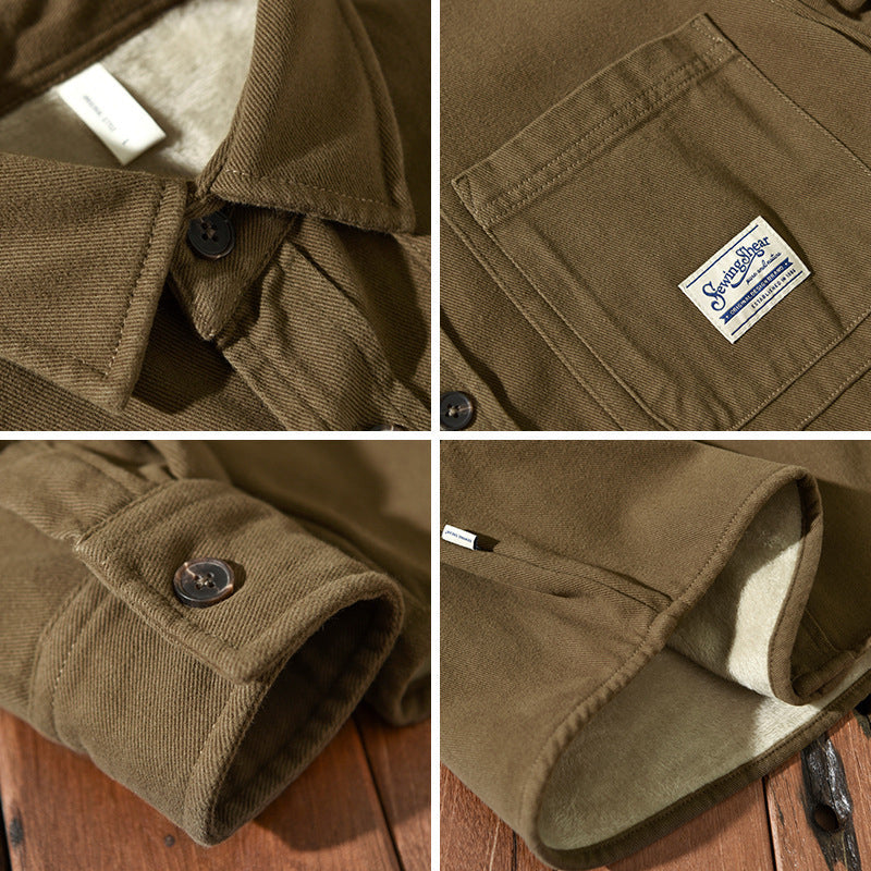 Sobrechaqueta polar cargo