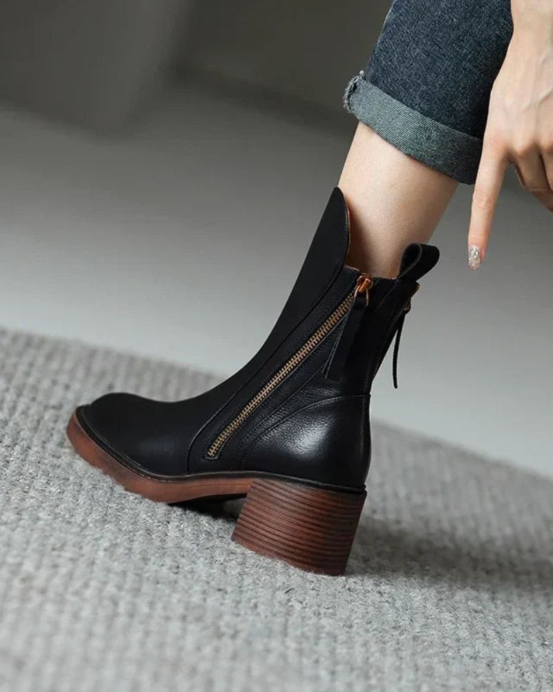 Valeria | Bota con tacón cómodo