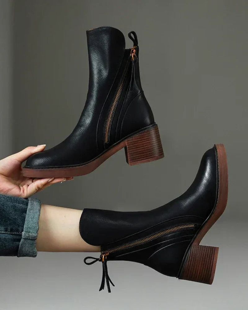 Valeria | Bota con tacón cómodo