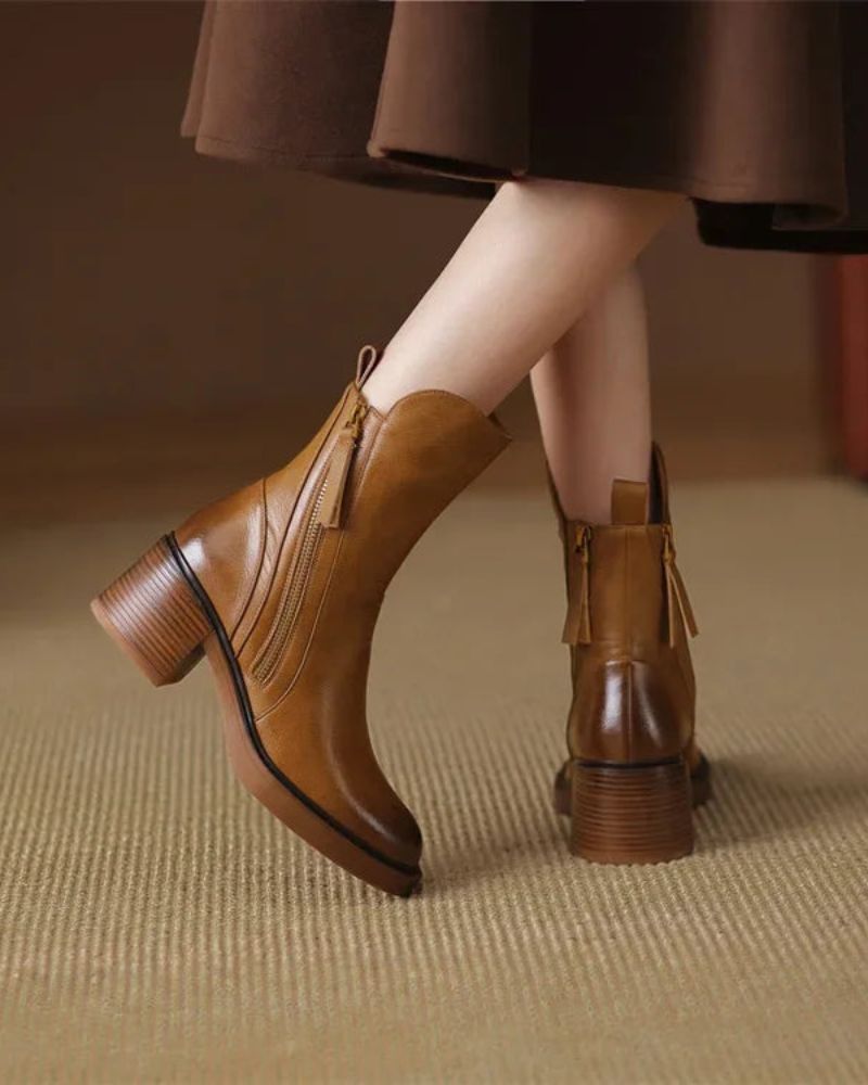 Valeria | Bota con tacón cómodo