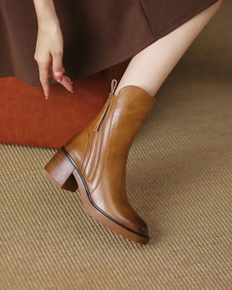 Valeria | Bota con tacón cómodo