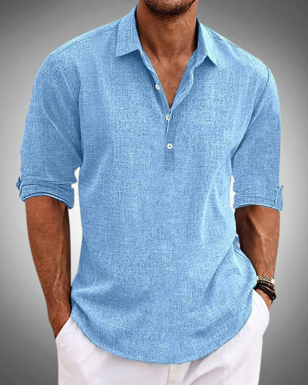 Isla | Camisa clasica de algodón