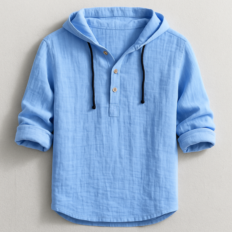 Daniel | Camisa tipo polo con capucha