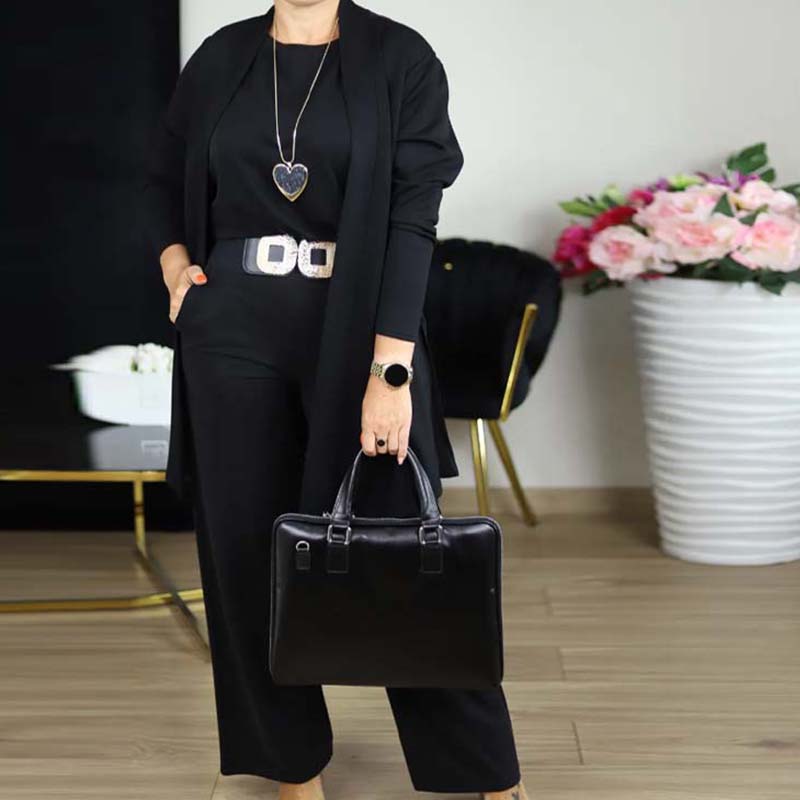 Leonor · Conjunto elegante de tres piezas