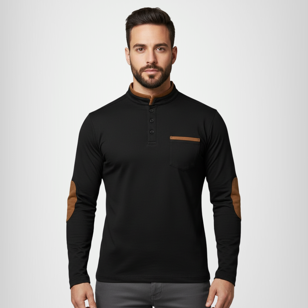 Louis | Camiseta manga larga cuello en V