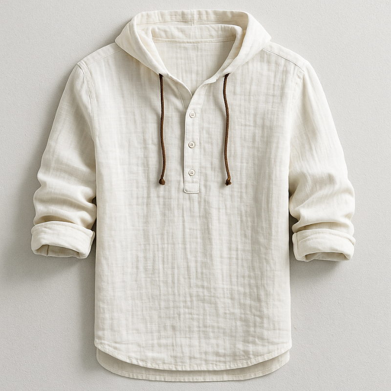 Daniel | Camisa tipo polo con capucha