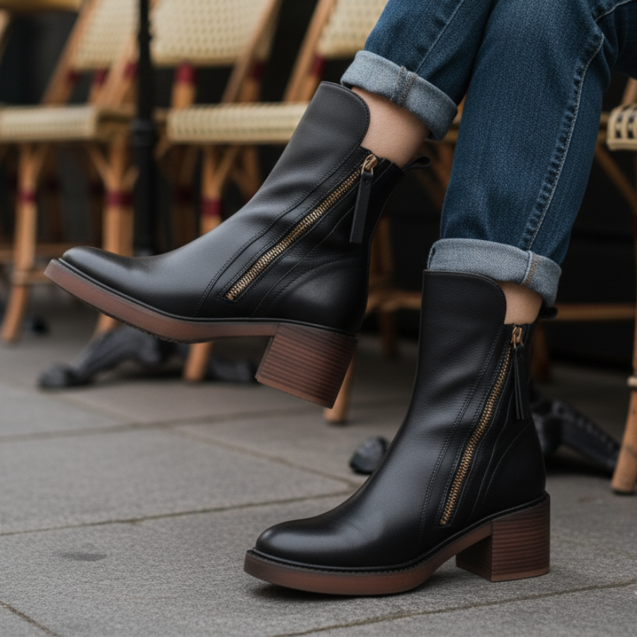 Valeria | Bota con tacón cómodo