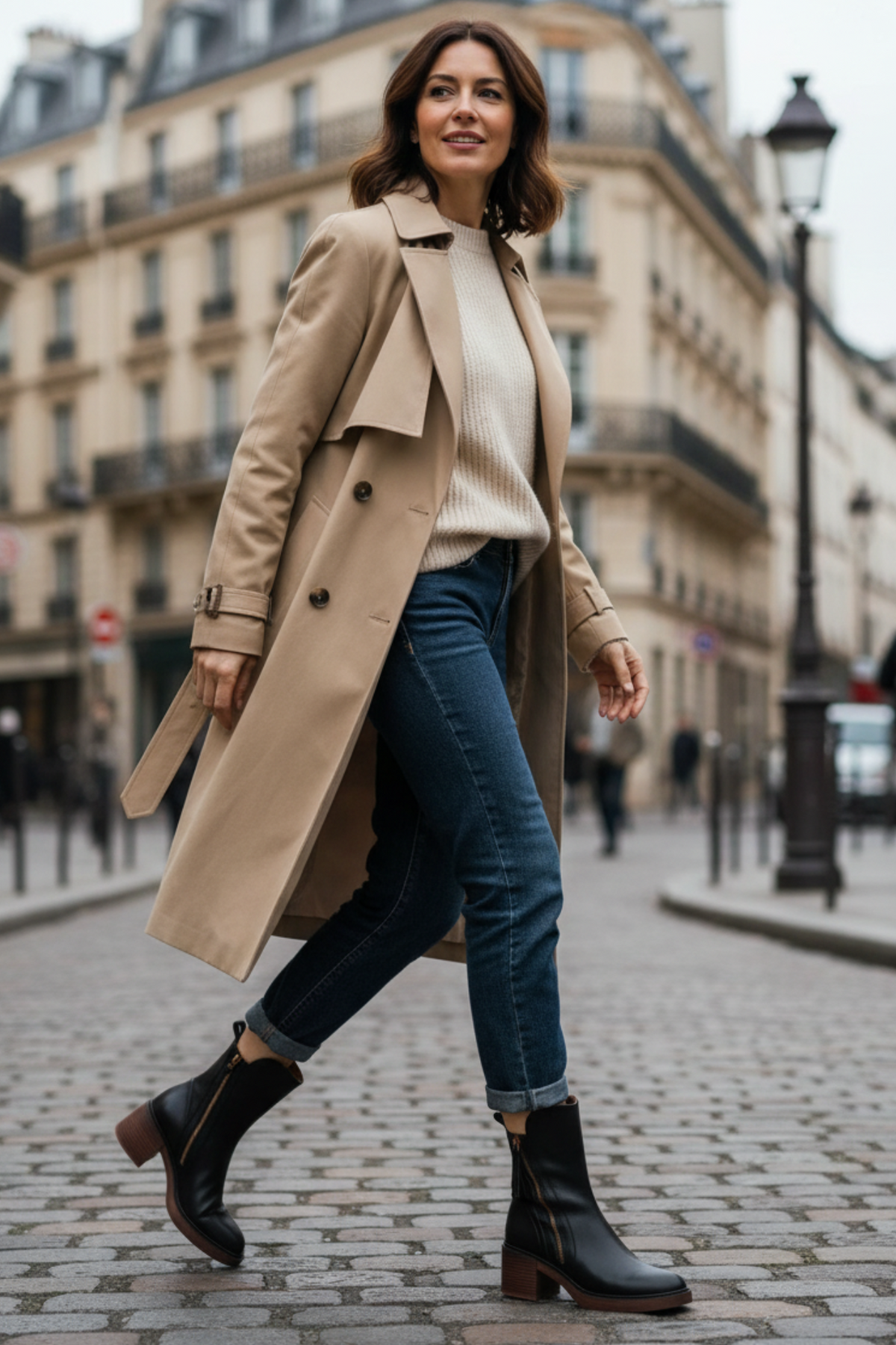 Valeria | Bota con tacón cómodo