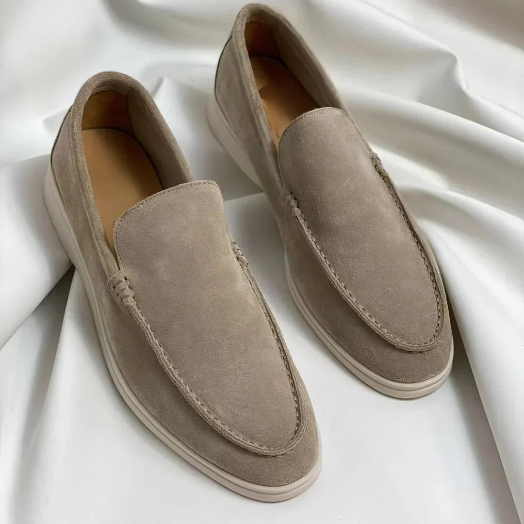 Lusso | Elegantes mocasines de ante
