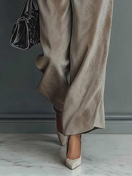 Sofía · Conjunto Terciopelo Cuello Alto