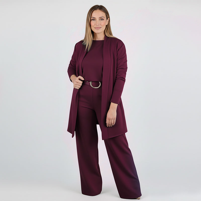 Leonor · Conjunto elegante de tres piezas