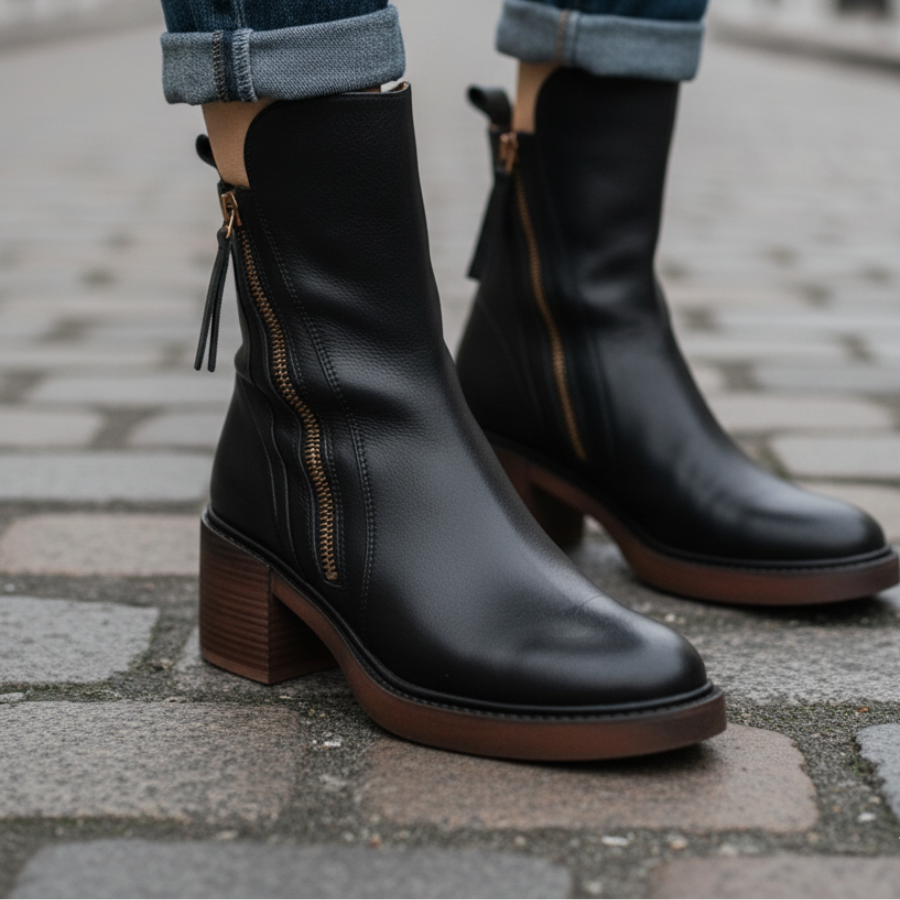 Valeria | Bota con tacón cómodo