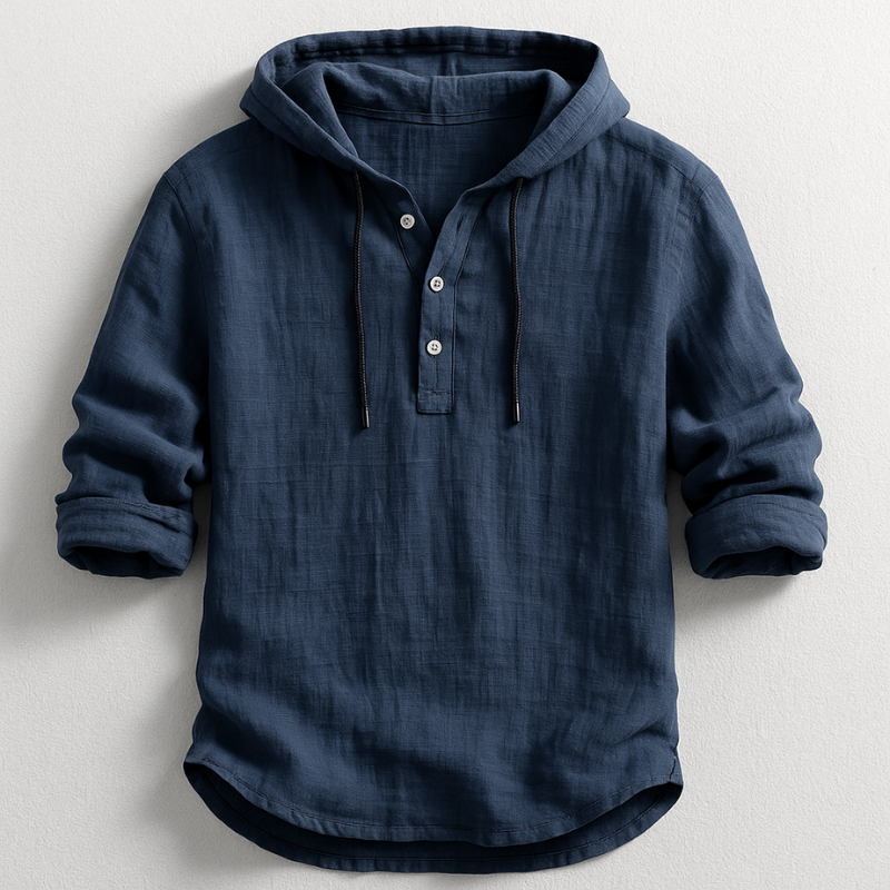 Daniel | Camisa tipo polo con capucha