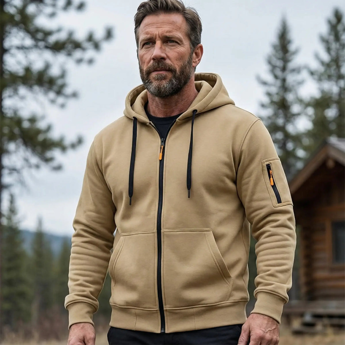 Tyler | Sudadera de Forro Polar con Cremallera Completa