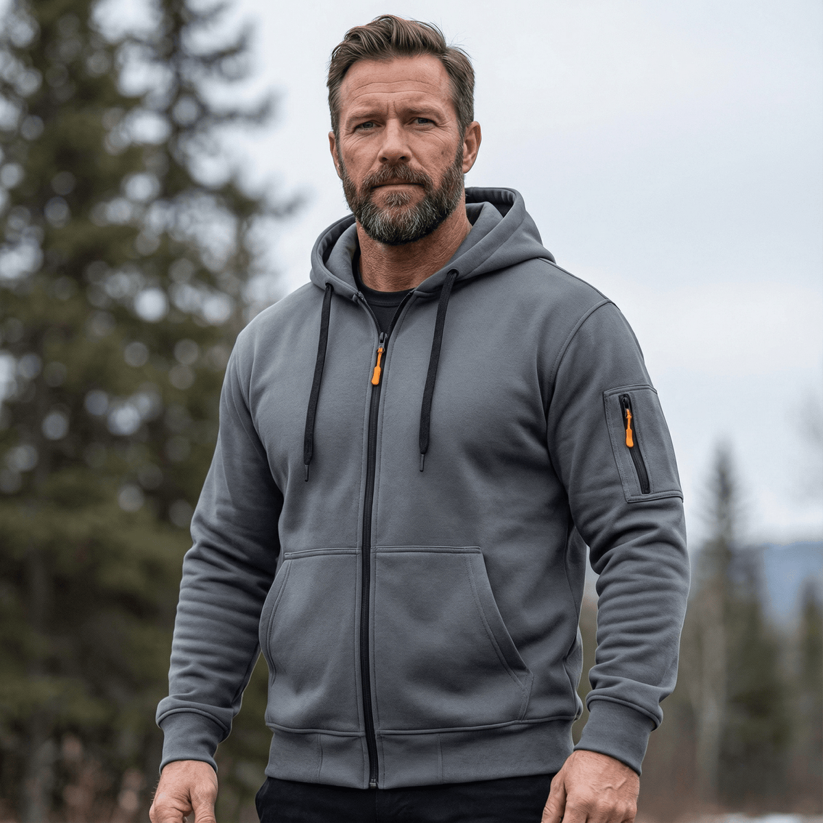 Tyler | Sudadera de Forro Polar con Cremallera Completa