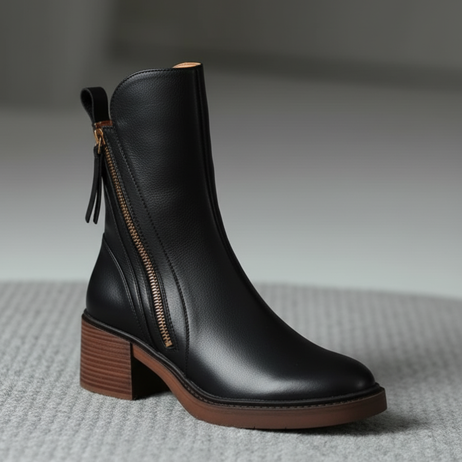 Valeria | Bota con tacón cómodo