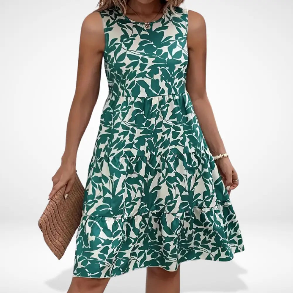 Kari | Vestido veraniego estampado fluido