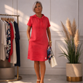 Lolita | Vestido informal con mangas cortas y capucha