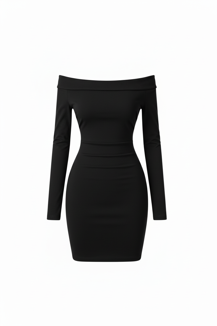 VELLUTO  - Vestido  Off-Shoulder Ajustado