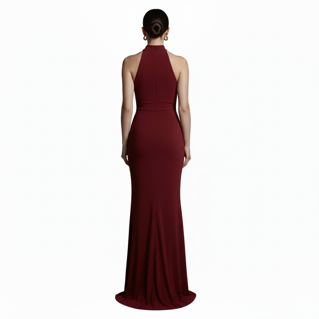 La Notte Nera – Vestido Midi Halter