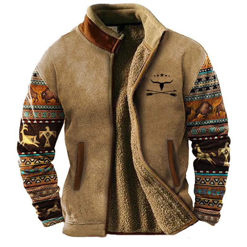 FrostRebel | Chaqueta elegante de forro polar con forro térmico