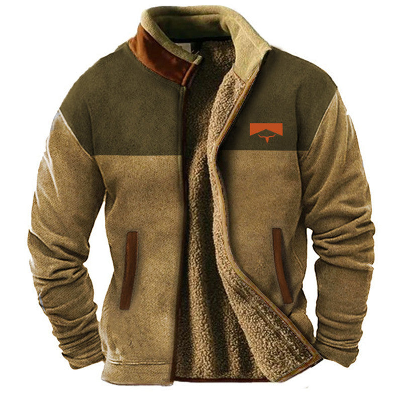 FrostRebel | Chaqueta elegante de forro polar con forro térmico