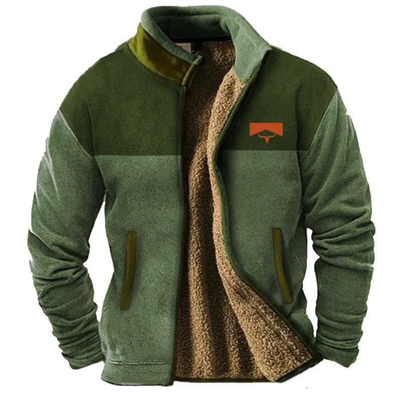 FrostRebel | Chaqueta elegante de forro polar con forro térmico