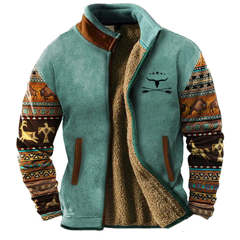 FrostRebel | Chaqueta elegante de forro polar con forro térmico