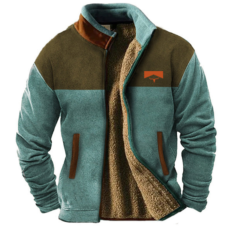 FrostRebel | Chaqueta elegante de forro polar con forro térmico