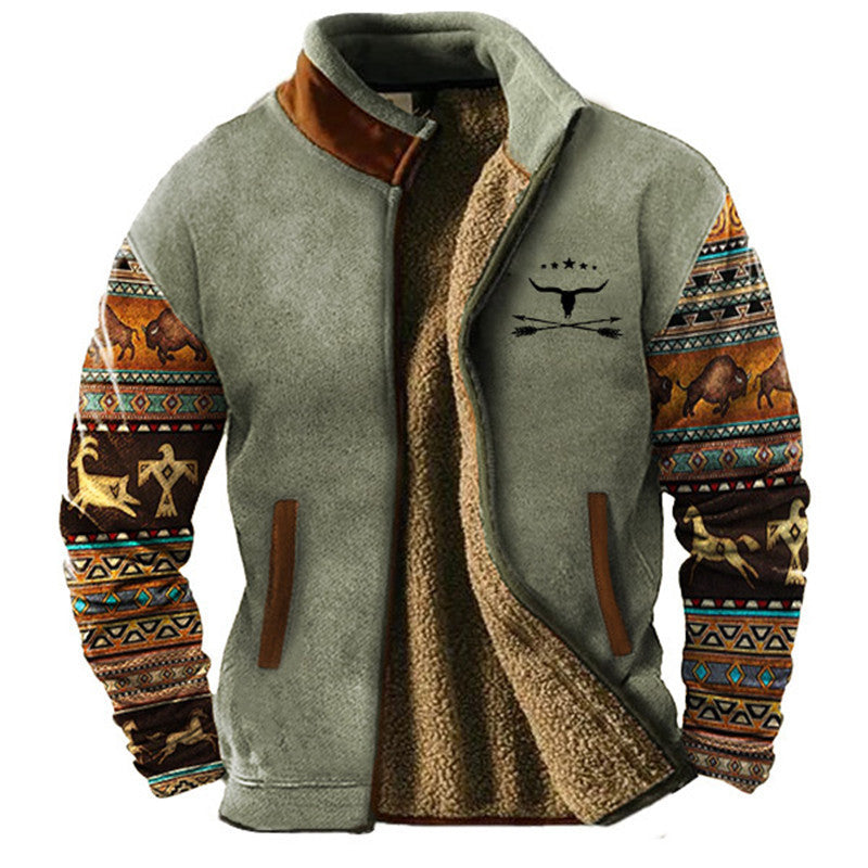 FrostRebel | Chaqueta elegante de forro polar con forro térmico