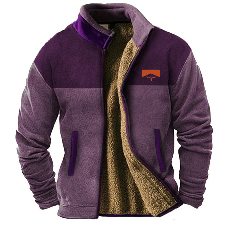 FrostRebel | Chaqueta elegante de forro polar con forro térmico