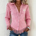 Dakota · Blusa con flecos estilo western