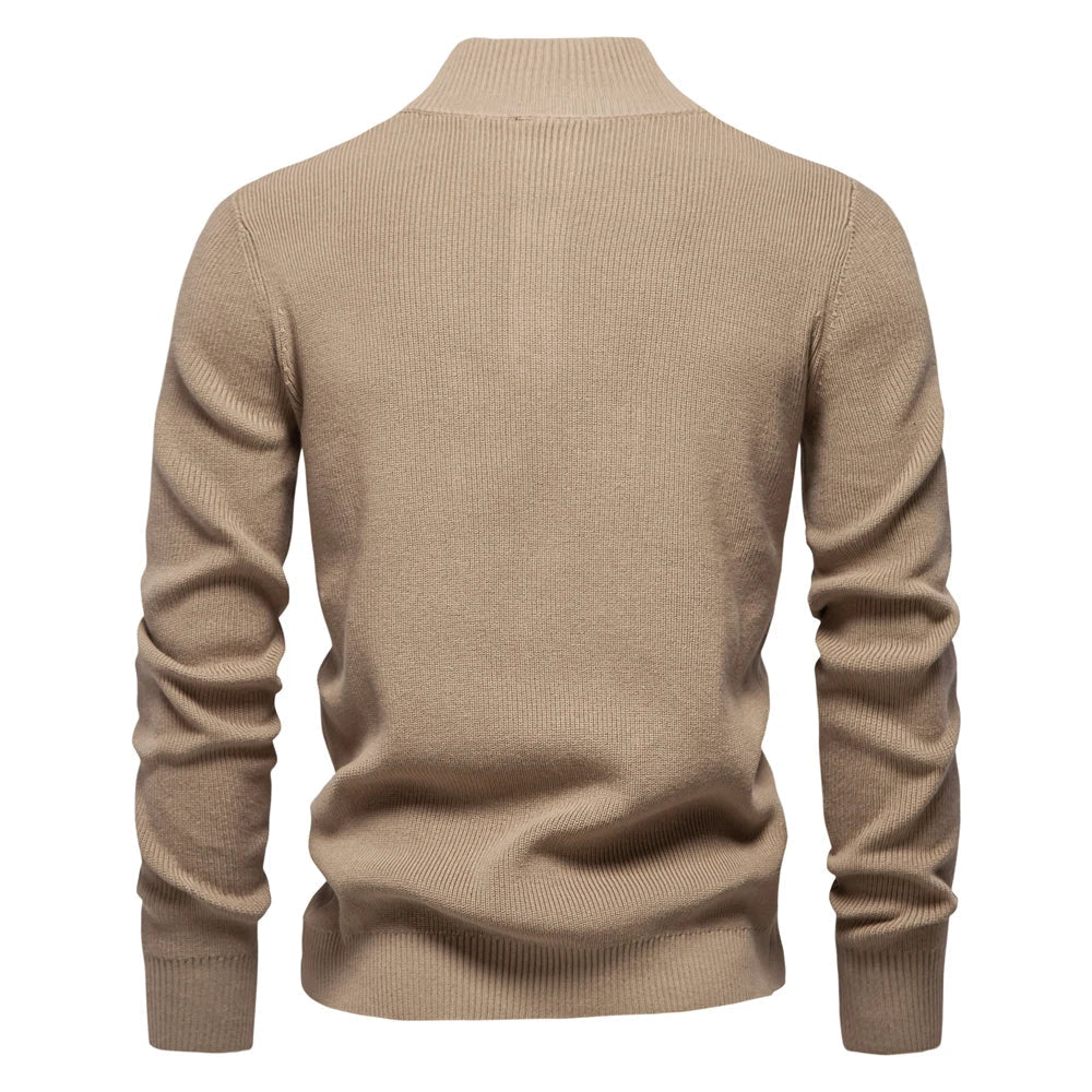 Javier | Elegante jersey de hombre con diseño de botones