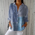 Olivia | Blusa de Patchwork Oceánico