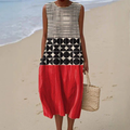Jane | Vestido Midi a Rayas