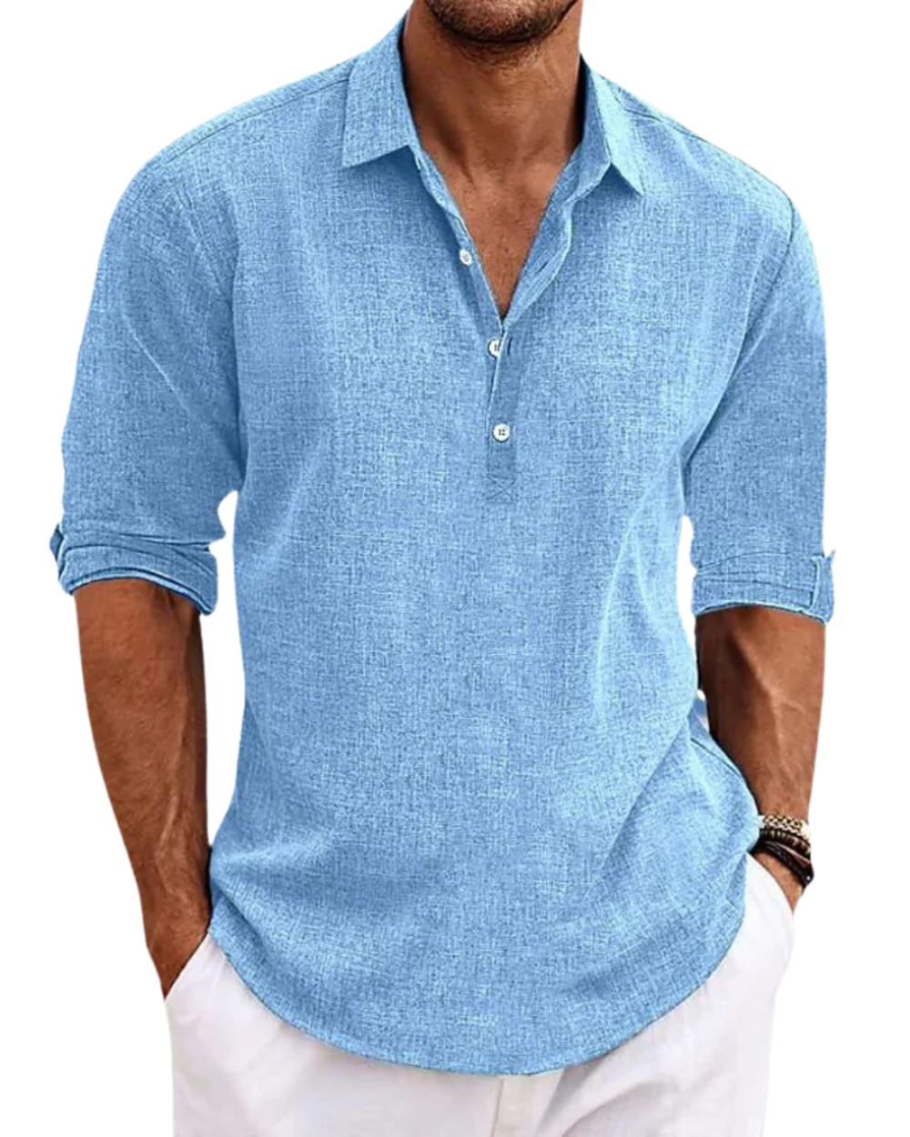 Isla | Camisa clasica de algodón