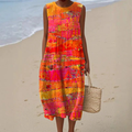 Faye| Vestido Midi Atardecer