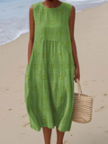 Vestido Midi Bordado Rose™