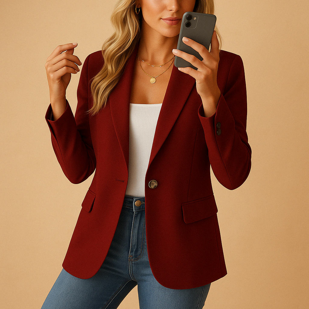Inés · Blazer clásico con corte entallado