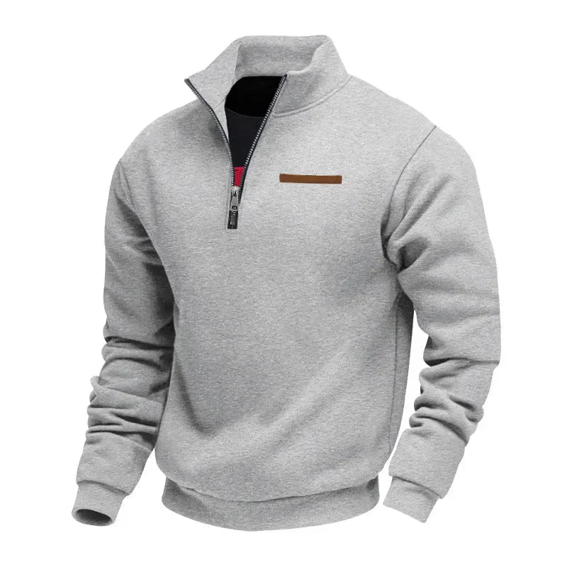 Jersey informal de felpa para hombre