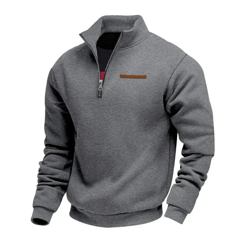 Jersey informal de felpa para hombre