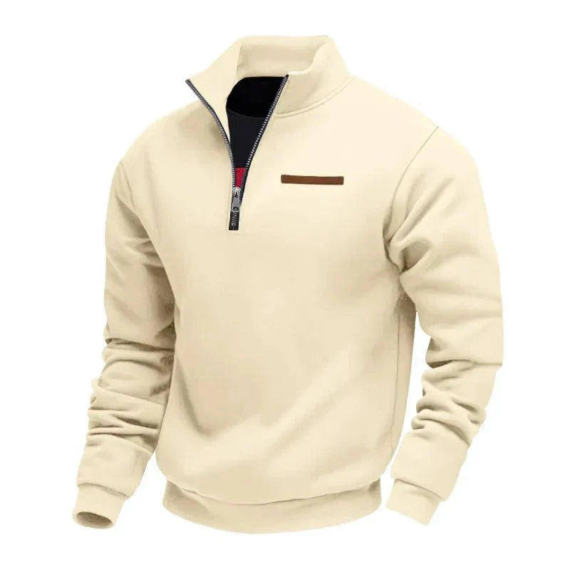 Jersey informal de felpa para hombre