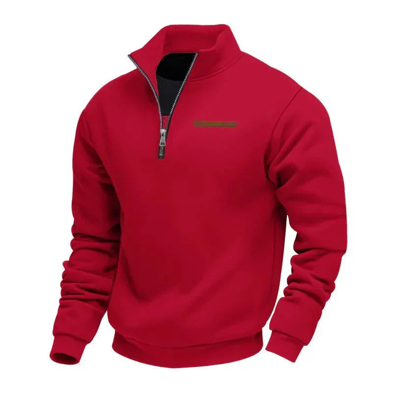 Jersey informal de felpa para hombre