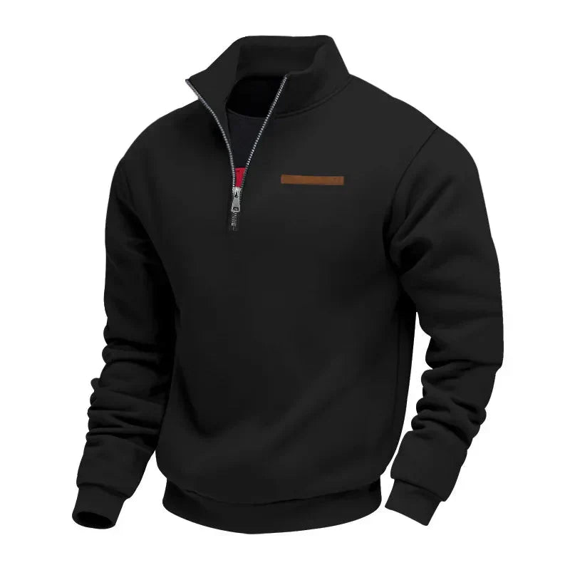 Jersey informal de felpa para hombre
