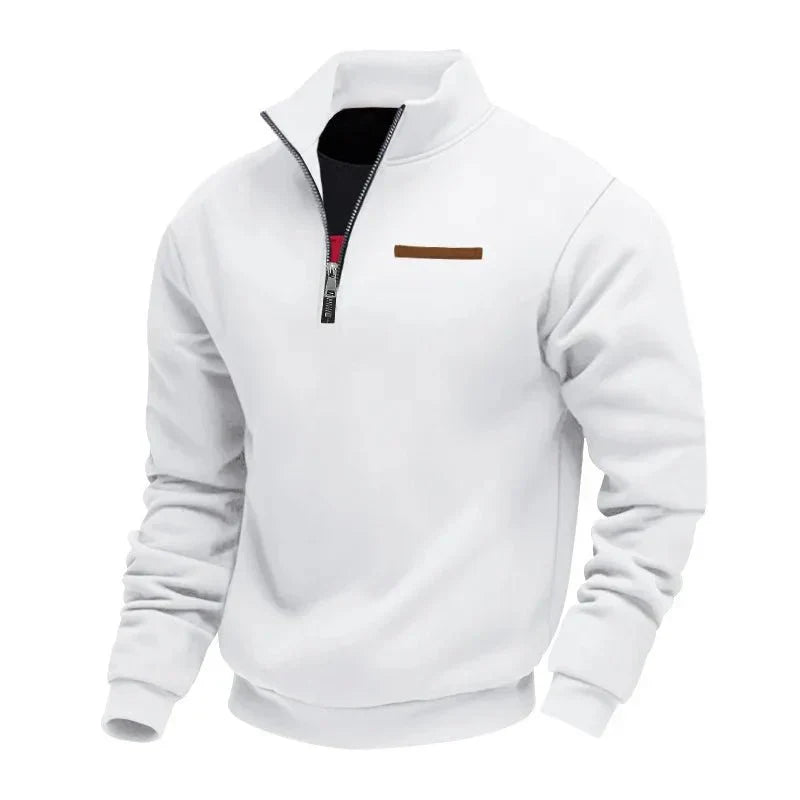 Jersey informal de felpa para hombre