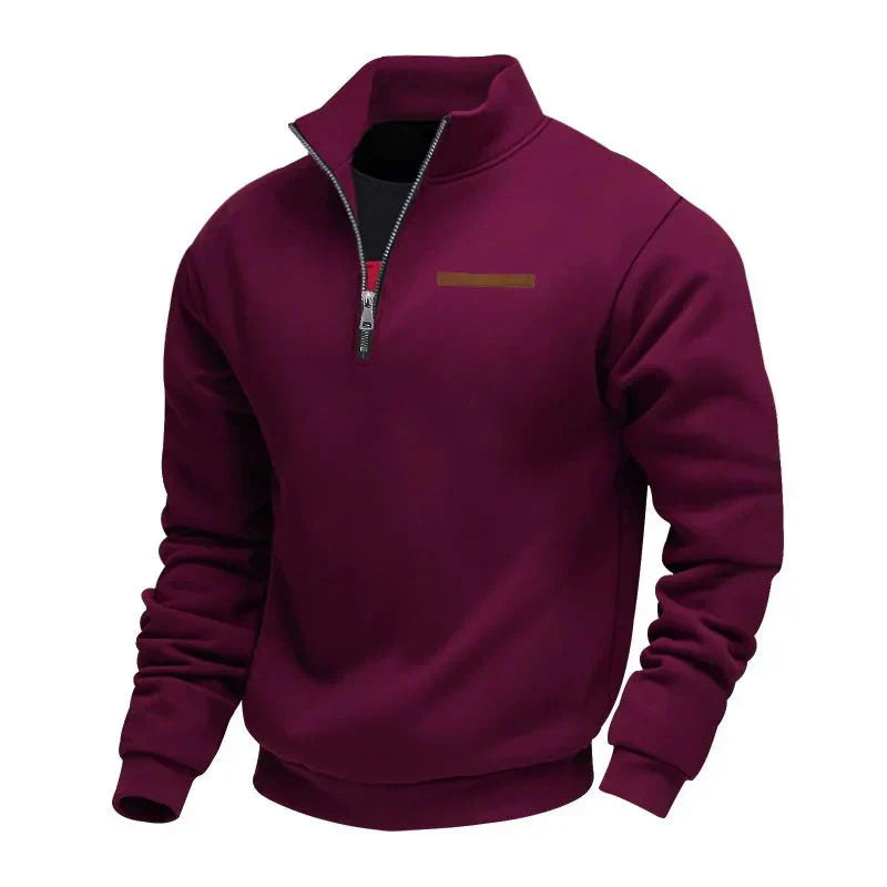 Jersey informal de felpa para hombre