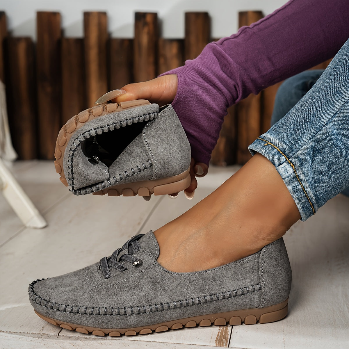 Orthelia: mocasines flexibles con soporte integral para pies sensibles