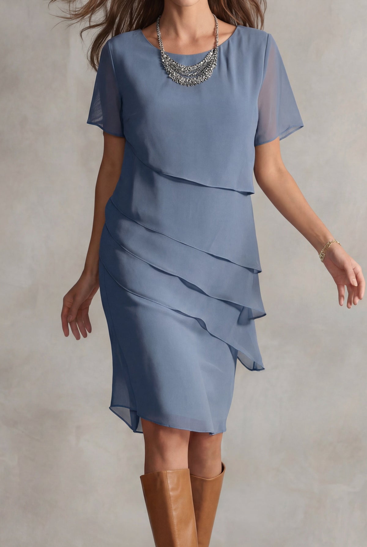 Kendra · Vestido elegante con cintura definida