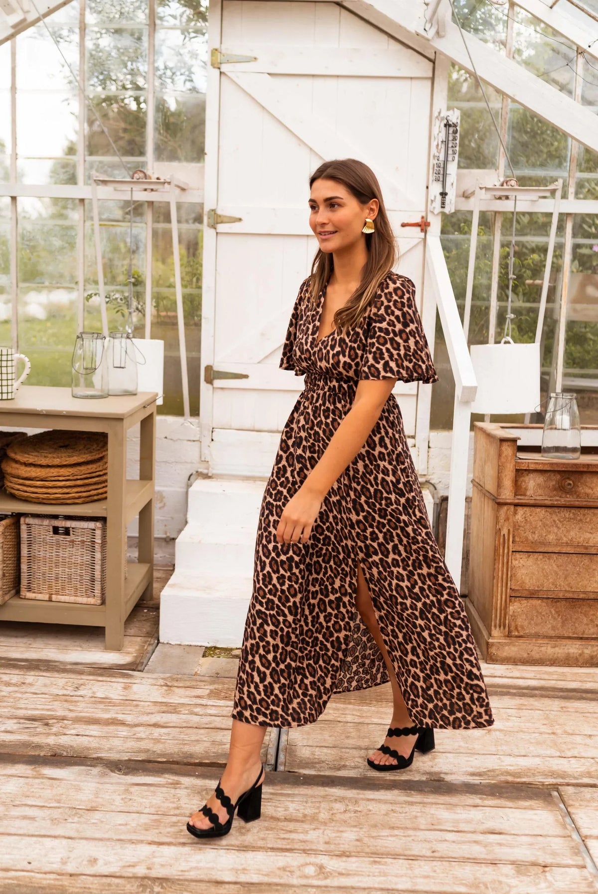 Alessia | Vestido Leopardo